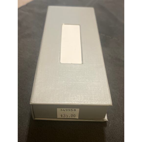 Things Remembered Brass Reflections Ballpoint Ink Pen / Black Ink w/Metal Plate - Picture 5 of 5